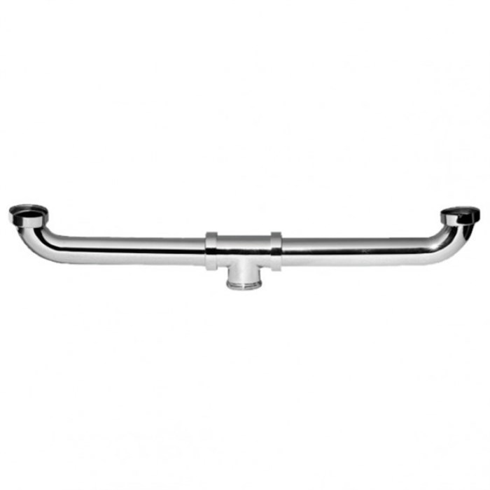 Отводной комплект латунный из двух точек; два входа 1 1/4"«мама», выход 1 1/4"«папа»; цвет-хром 883601