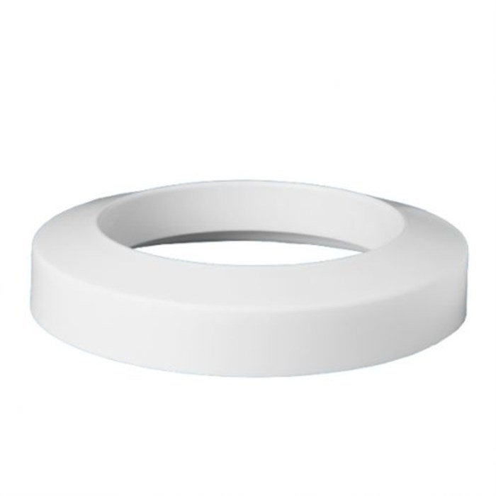 Отражатель круглый D=170 мм под 114 мм трубу, белый 885361