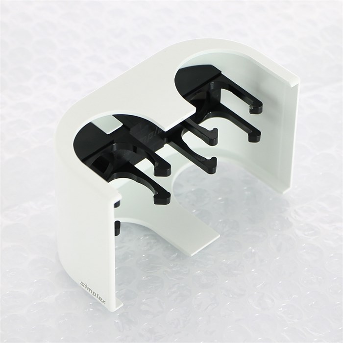 Панель декоративная для прямых узлов нижнего подключения, белая 875528