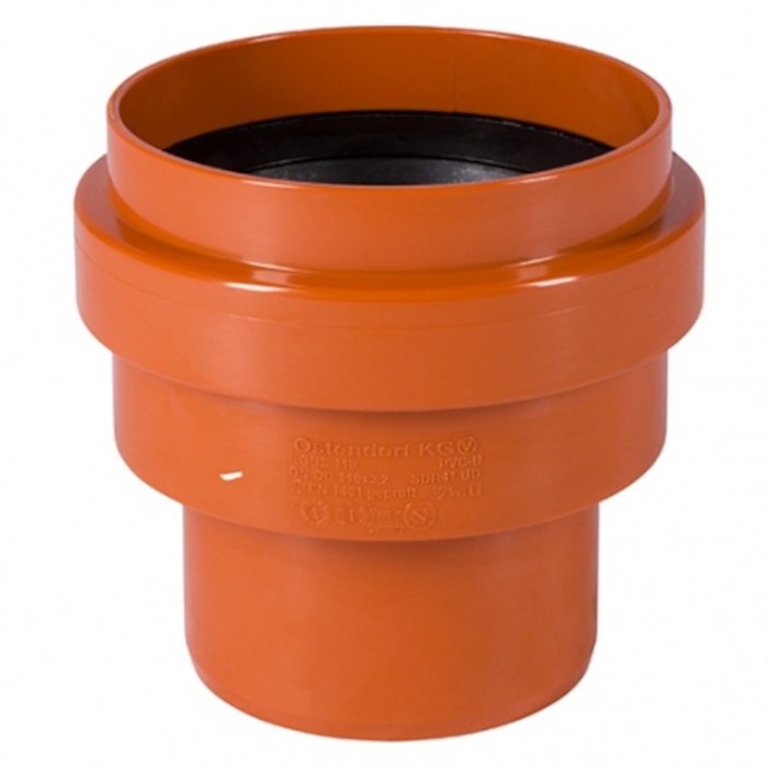 Переход на гладкий конец бетонной трубы KGUS 200 мм, Ger 884158