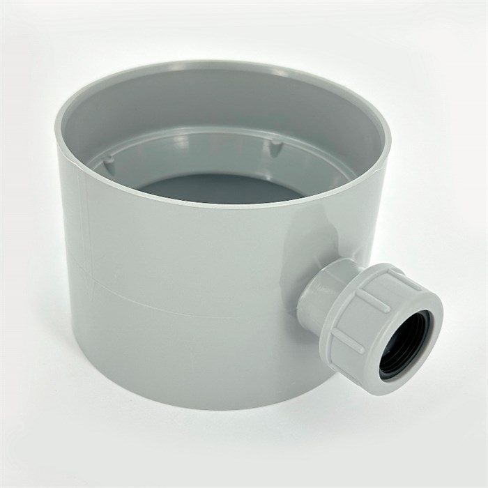 Переходник 110 мм (под клей) х 19-23 мм для сбора и отвода конденсата с внутр. стороны трубы 882389