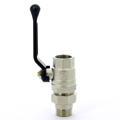 Кран с разъемным соединением НВ 1' ручка OREGON серия 320 полный проход 860156