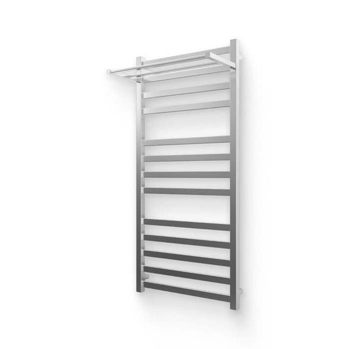 Полотенцесушитель Grota COMFORT 530х1125 NP, водяной, с полкой, хром 858175