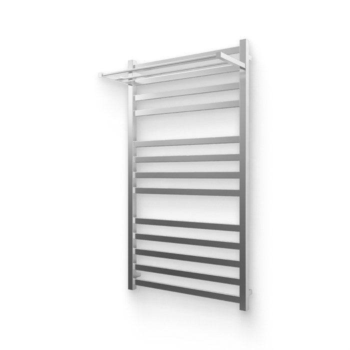 Полотенцесушитель Grota COMFORT 630х1125 NP, водяной, с полкой, хром 867086