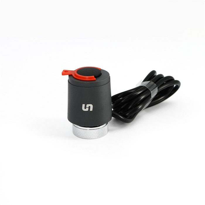 Привод термоэлектрический 230 В нормально открытый, черный, кабель 1 м 865297