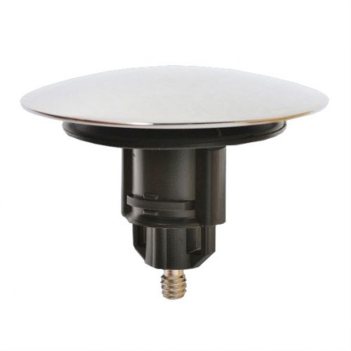 Пробка McAlpine D70 мм латунная, для MRB12, click-clack, хром 884377