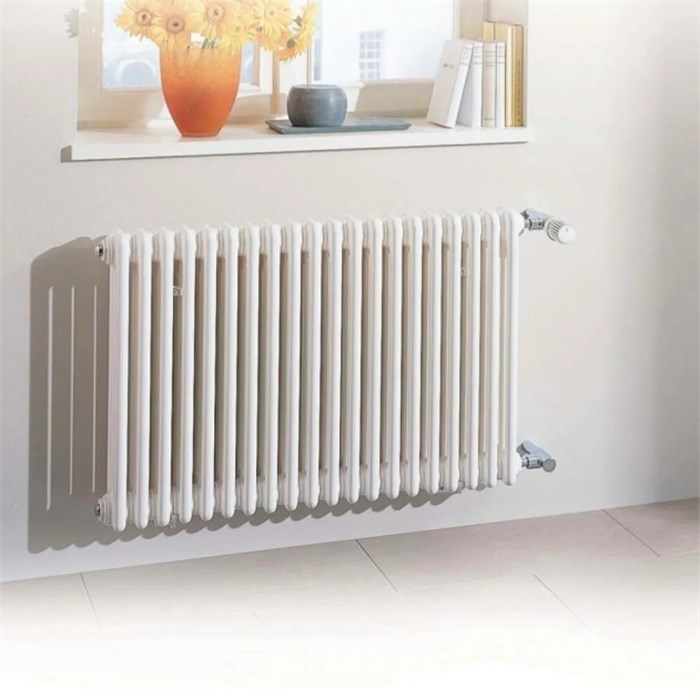 Радиатор TESI 2, H 600 мм, 20 секций, подкл. 25 (1/2" вентиль сверху) 887159