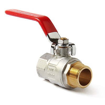 Кран шаровой полнопроходный НВ 1 1/4" ручка рычаг 882213