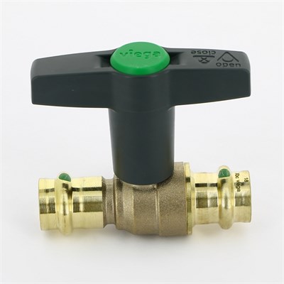 Кран шаровой пресс 18 бронза SC-Contur, высокая Т-ручка, EASYTOP 884788