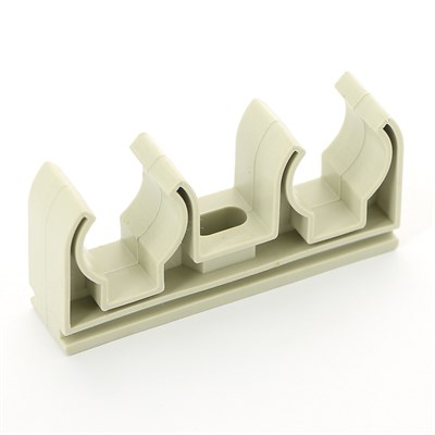 Крепление двойное 25 мм для полипропиленовых труб 878427