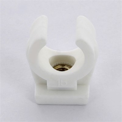 Крепление для труб 14-15 мм с латунной втулкой М6 BIS 864121