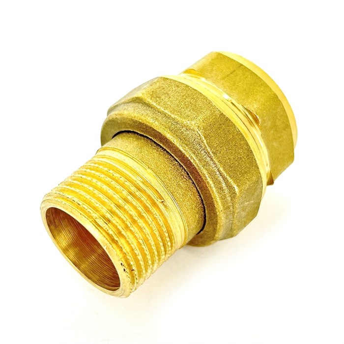 Разъемное соединение НВ 3/4" с прокладкой O-RING латунь 873699