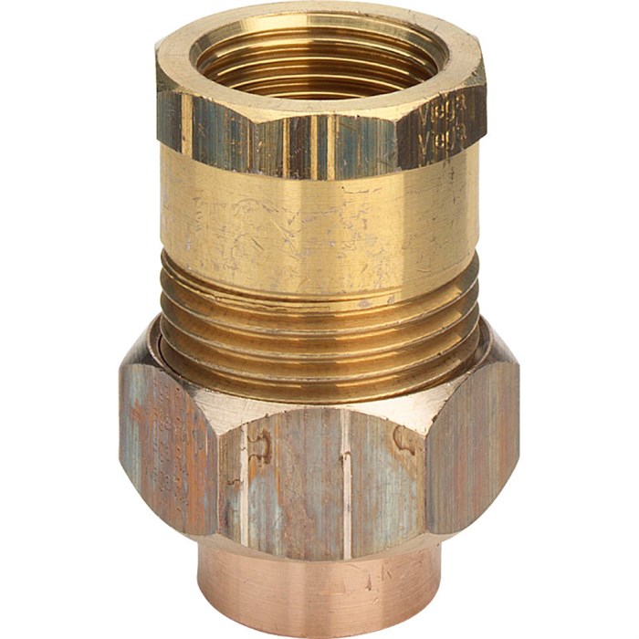 Разъемное соединение пайка-В 15 х 1/2" с коническим уплотнением (серия 94340G) 878251