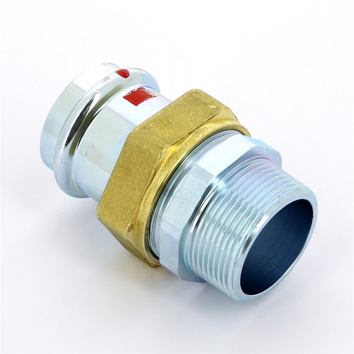 Разъемное соединение пресс-Н 42х1 1/2' с плоской прокладкой оцинк.сталь Prestabo SC-Contur 866992