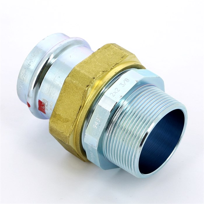 Разъемное соединение пресс-Н 54х2' с плоской прокладкой оцинк.сталь Prestabo SC-Contur 861698