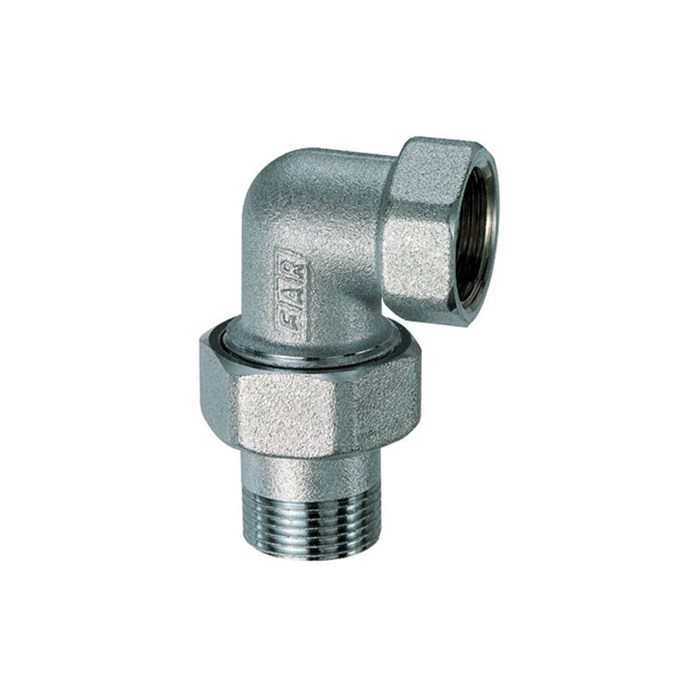 Разъемное соединение угловое НВ 3/4", хром 861606