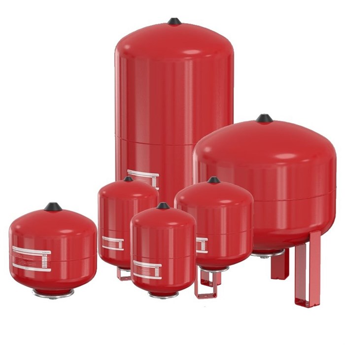 Расширительный бак 1000л красный Flexcon R 1000/1,5 - 6bar 880313