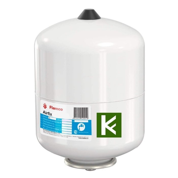 Расширительный бак 12л белый Airfix R 12/4,0 - 10bar 857454