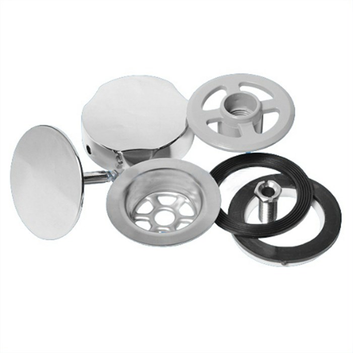 Ремкомплект McAlpine для сливов серии MRB2, хром 884566