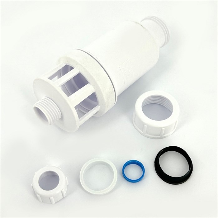 Самозакрывающийся сливной клапан ("сухой" сифон) с разрывом струи 15х25 мм 857929