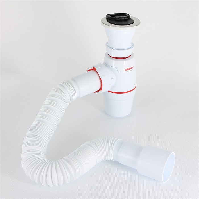 Сифон NEO с выпуском 1 1/2 х 40 мм и гофротрубой L800 мм, 40 х 40/50 мм 885146