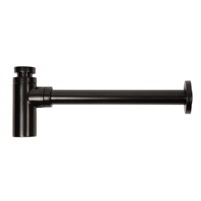 Сифон бутылочн.Arrowhead 1-1/4" рег.высоты 120мм, отвод 300мм Black 882846