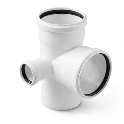 Крестовина двухплоскостная левая Pro Aqua Stilte Белая 110x110x50/87,5 885393