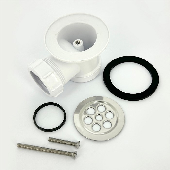 Сифон бутылочный нерж. решетка 70 мм c пробкой, выход компрес. 40 мм 865536