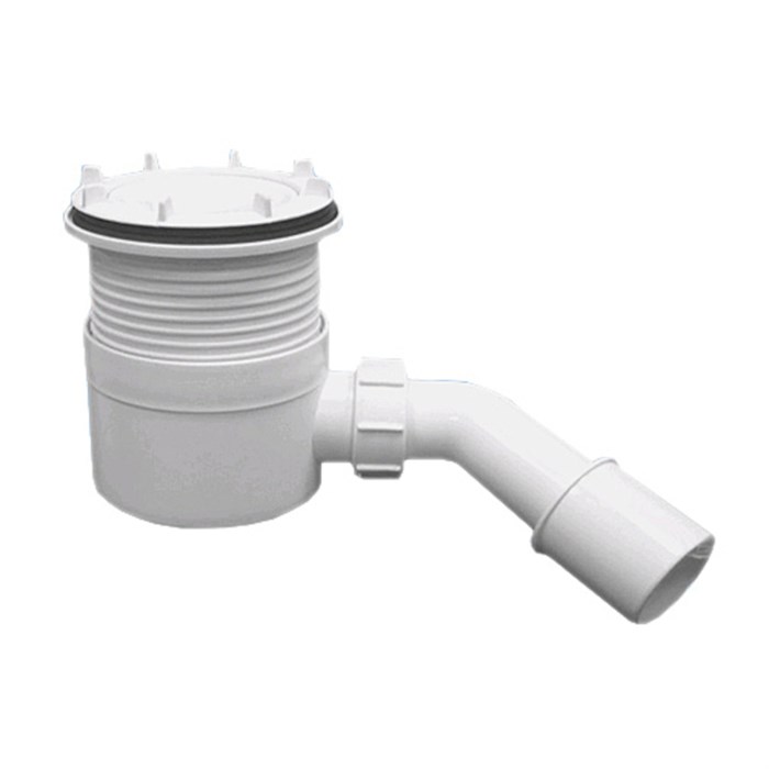 Сифон бутылочный под сливную насадку (H88-145мм, выпуск D110мм/h27мм); пропускная способность 44 л/м 880722