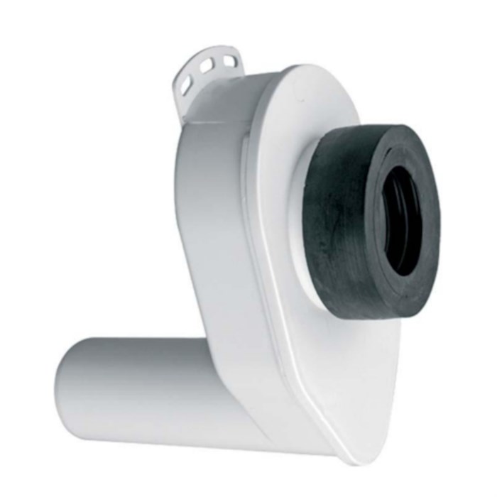 Сифон вакуумный для писсуаров с манжетным уплотнением; вход Ду=50мм, выход горизонтальный Дн=50мм 859790