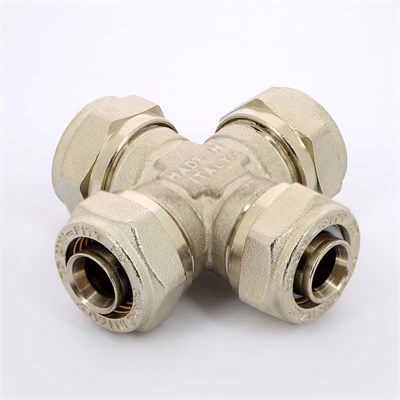 Крестовина обж 20 никелированная 878510