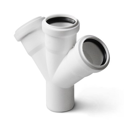 Крестовина одноплоскостная Pro Aqua Stilte Белая 50x50x50/45 882624