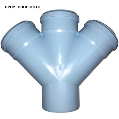 Крестовина ПП D 110/110/110*45° SINIKON Rain Flow 858379