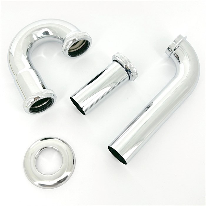 Сифон латунный Arrowhead 1-1/4" P-образный 80*168 872056