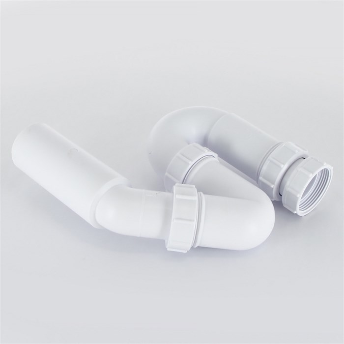 Сифон трубный 1 1/2" х 40 мм без вып. с отв. трубой 40/50 мм, выход 40/50 мм 886709