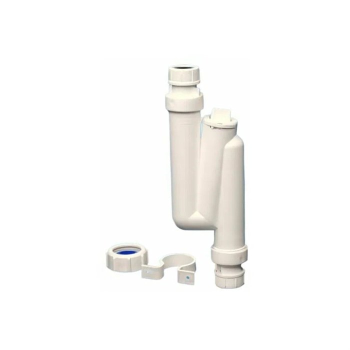 Сифон трубный S-образный без выпуска для слива конденсата; вход Ду=19-23мм, выход вертикальный Ду=19 878269