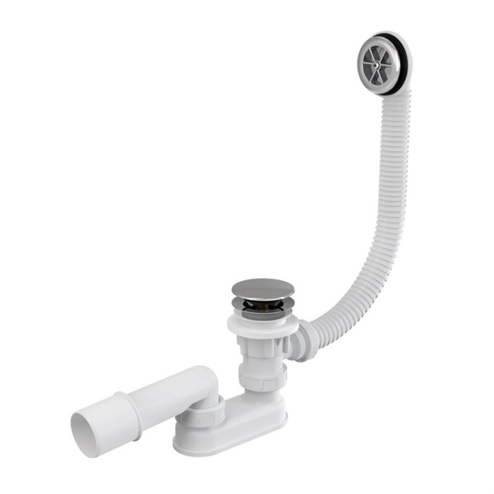 Слив-перелив A505CRM для ванны click-clack 40/50 x 570 мм, хром 880416