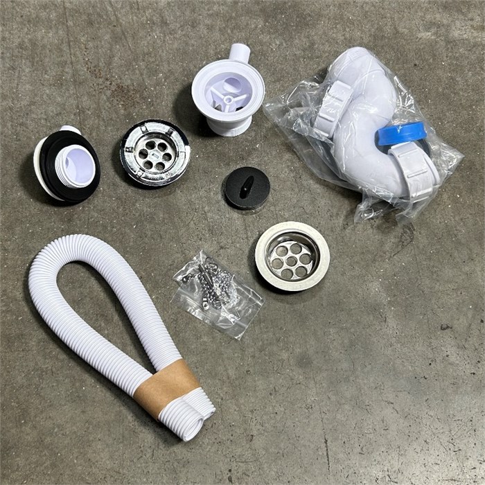 Слив-перелив L=457 х 25 мм, пробка и цепочка, пласт. перелив, выход 40 мм компрес. 881810