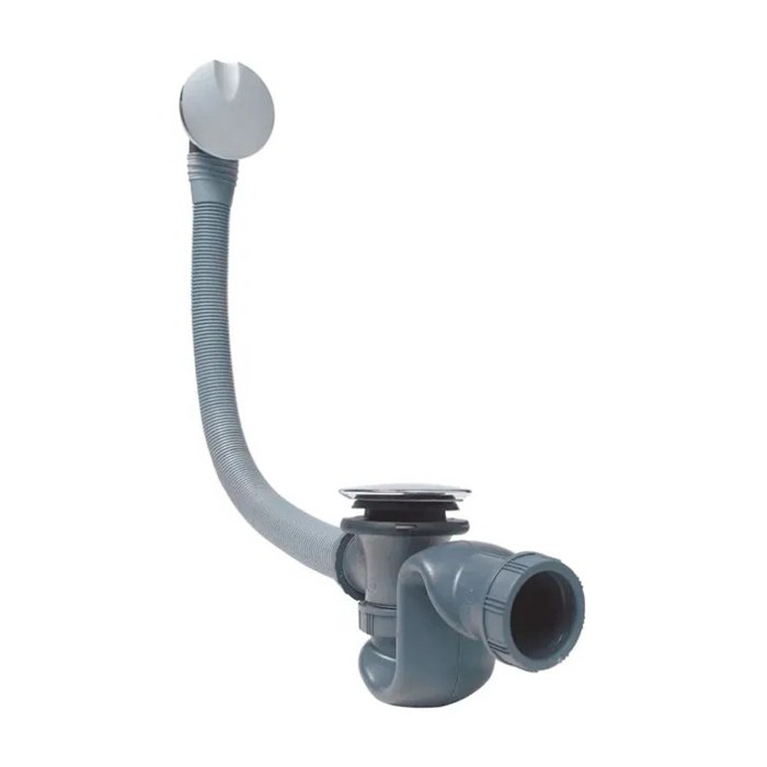 Слив-перелив Wirquin SB600 полуавтомат, трос внутри перелива, выпуск 40 мм 870148