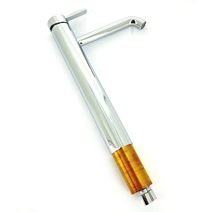 Смеситель для раковины Tiemme FLY F09SST с д/к click-clack, высокий, хром 884859