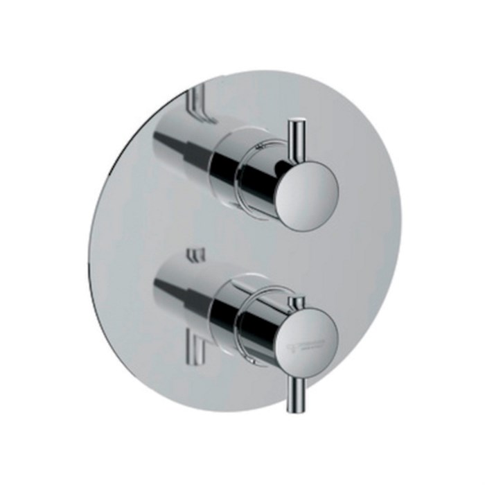 Смеситель термостатический для ванны Tiemme F16, СМ, три потребителя, хром 886787