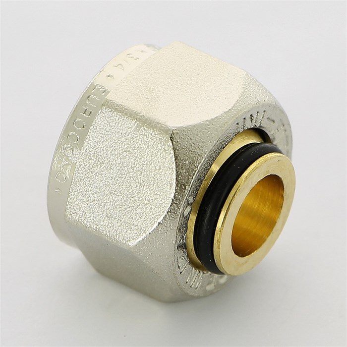 Соединитель обжим-В 20(2.8) х 3/4" ЕК, для полиэтиленовых труб 857391