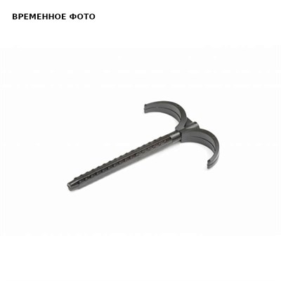 Крюк 8x100 двойной с дюбелем для 2-х труб d32 мм 870049