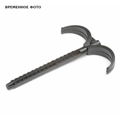 Крюк 8x120 двойной с дюбелем для 2-х труб d32 мм 885759