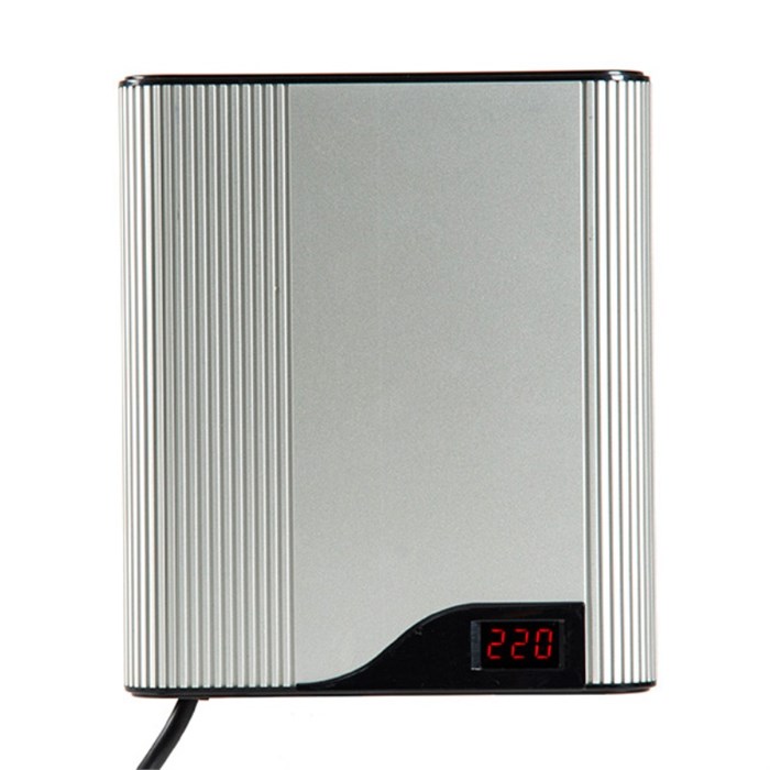 Стабилизатор сетевого напряжения TEPLOCOM ST888-И с индикацией, мощность 888 Вт,145-260 В, настенный 885142