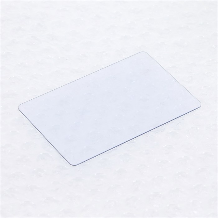 Табличка 86 x 54 мм ПВХ прозрачная BIS IKS-2000 869470