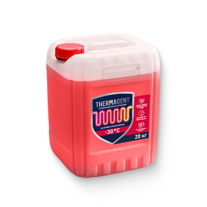 Теплоноситель THERMAGENT -30 20 кг (Этиленгликоль) 875969