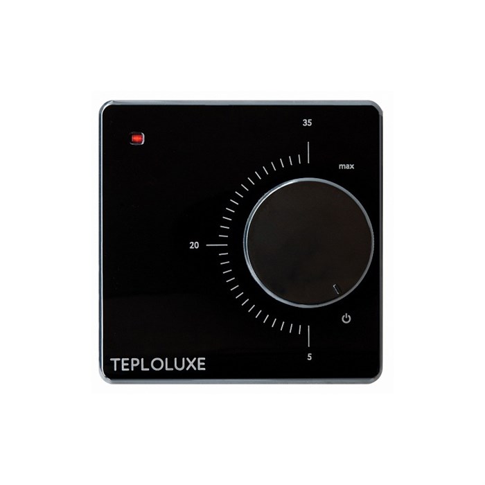 Термостат Теплолюкс LC 001 black механический чёрный 883902