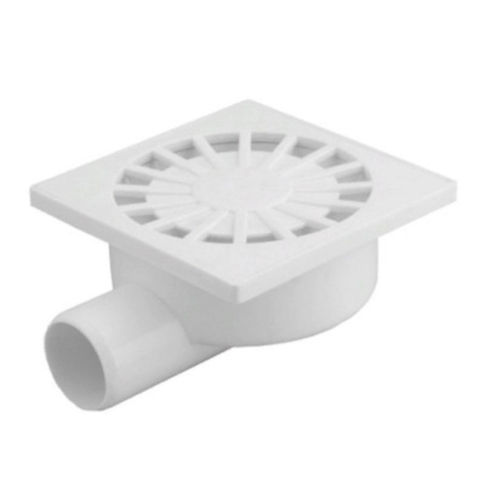 Трап горизонтальный (150х150) ПП 110 мм 866137