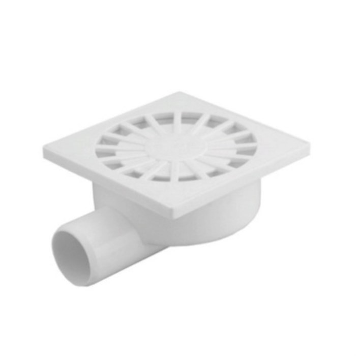 Трап горизонтальный с затвором (150х150) ПП 110 мм 861871